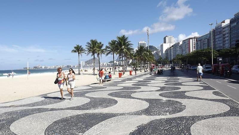Ferienwohnung Flat Copacabana Quadra Da Praia 907 Rio de Janeiro Exterior foto