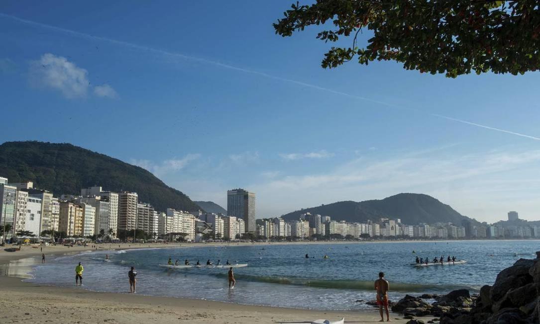 Ferienwohnung Flat Copacabana Quadra Da Praia 907 Rio de Janeiro Exterior foto